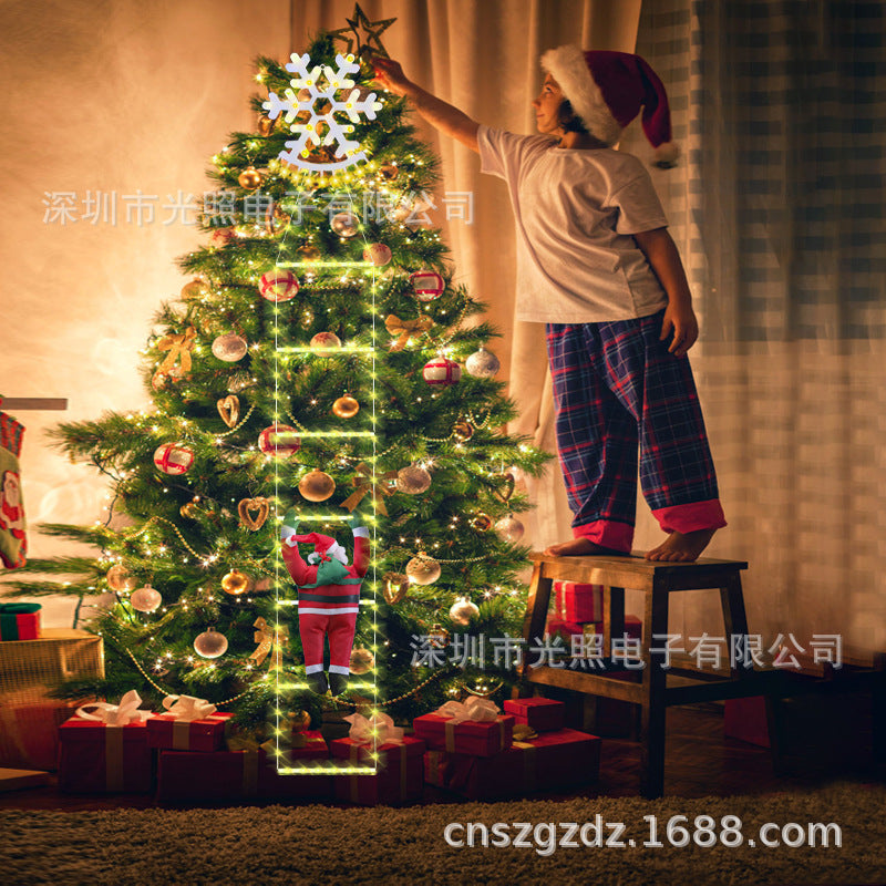 Christmas LED Ladder Light String