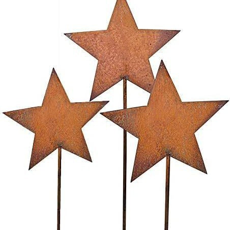 Rusty Metal Christmas Garden Decoration