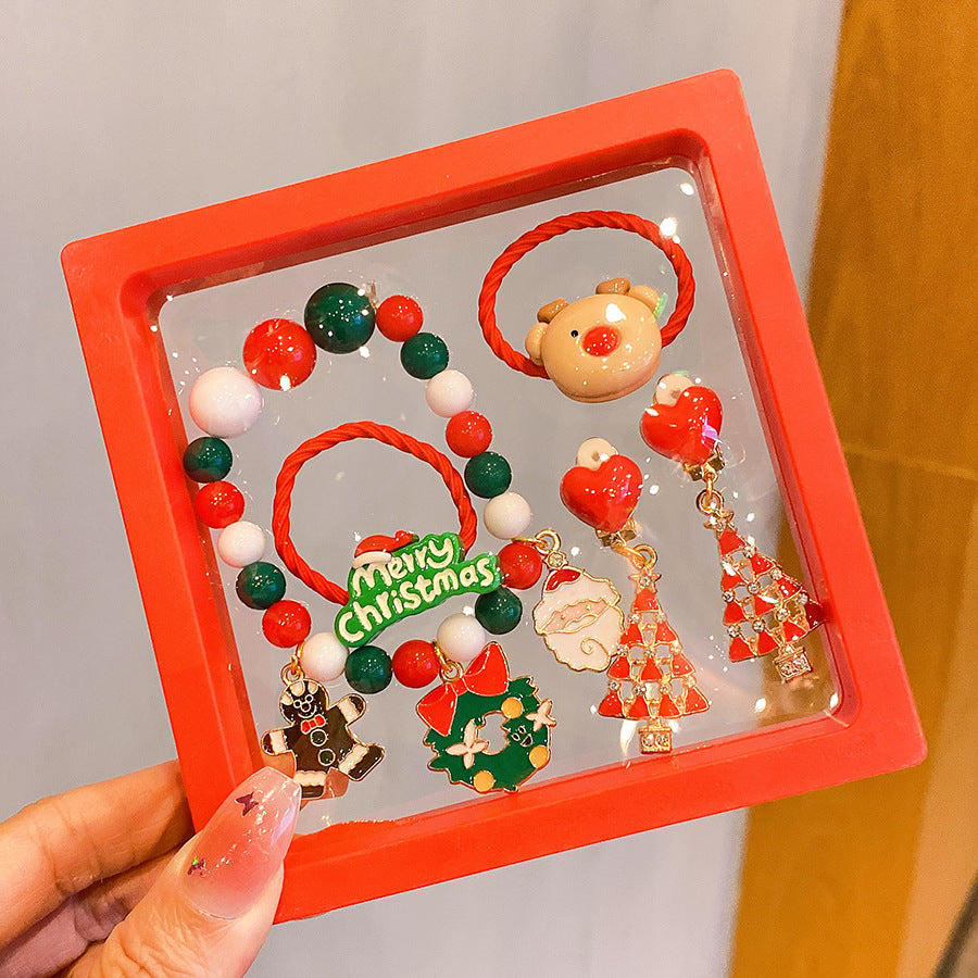 Christmas Themed Childrens Bracelet Set