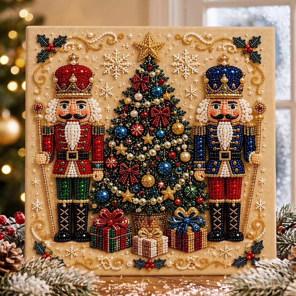 Christmas Angel Bell Diamond Painting DIY Set