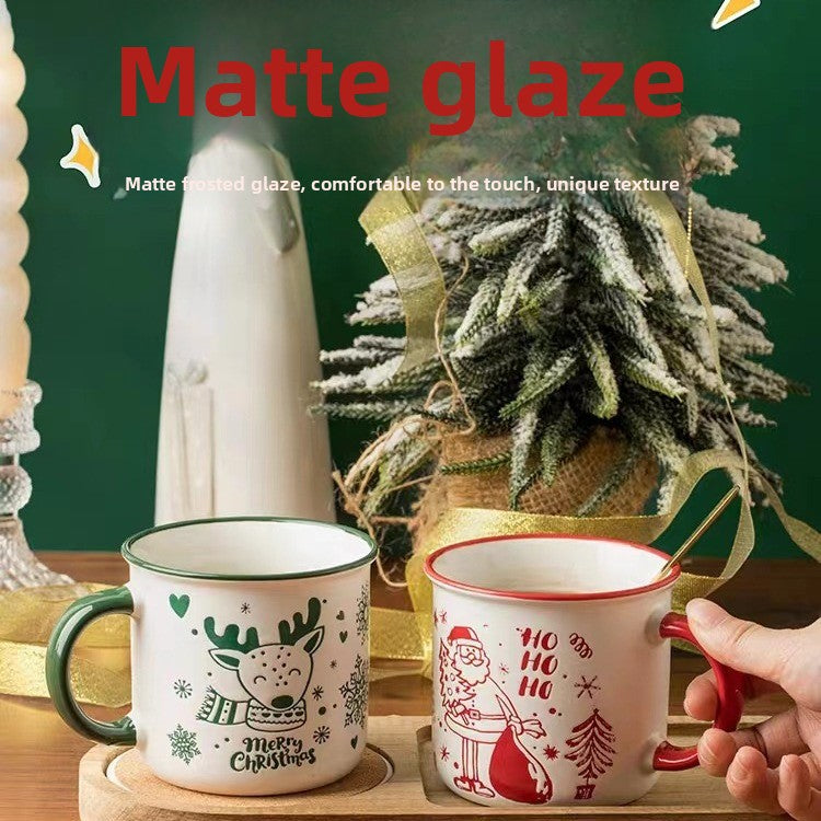 Christmas Ceramic Mug Holiday Gift