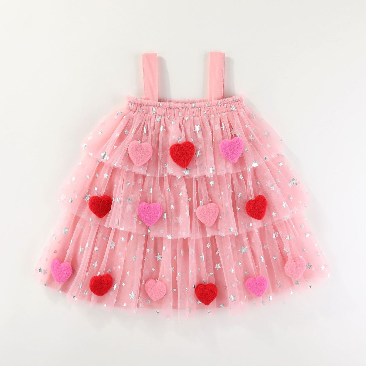 Christmas lace netted dress