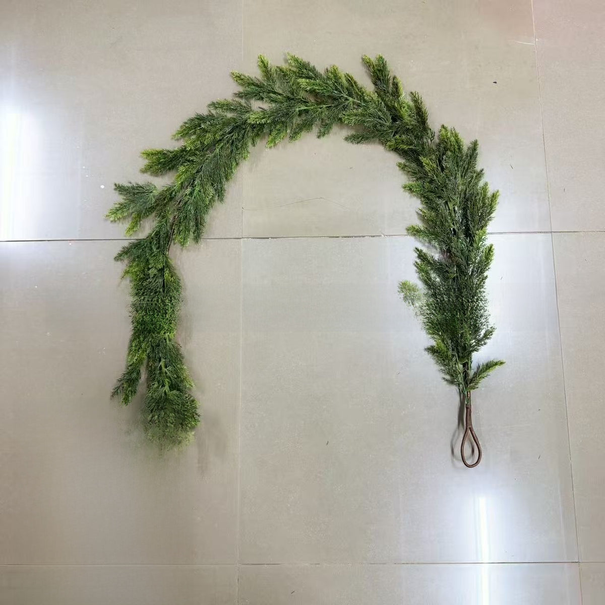 Christmas Cedar Wreath Garland for Home Decoration