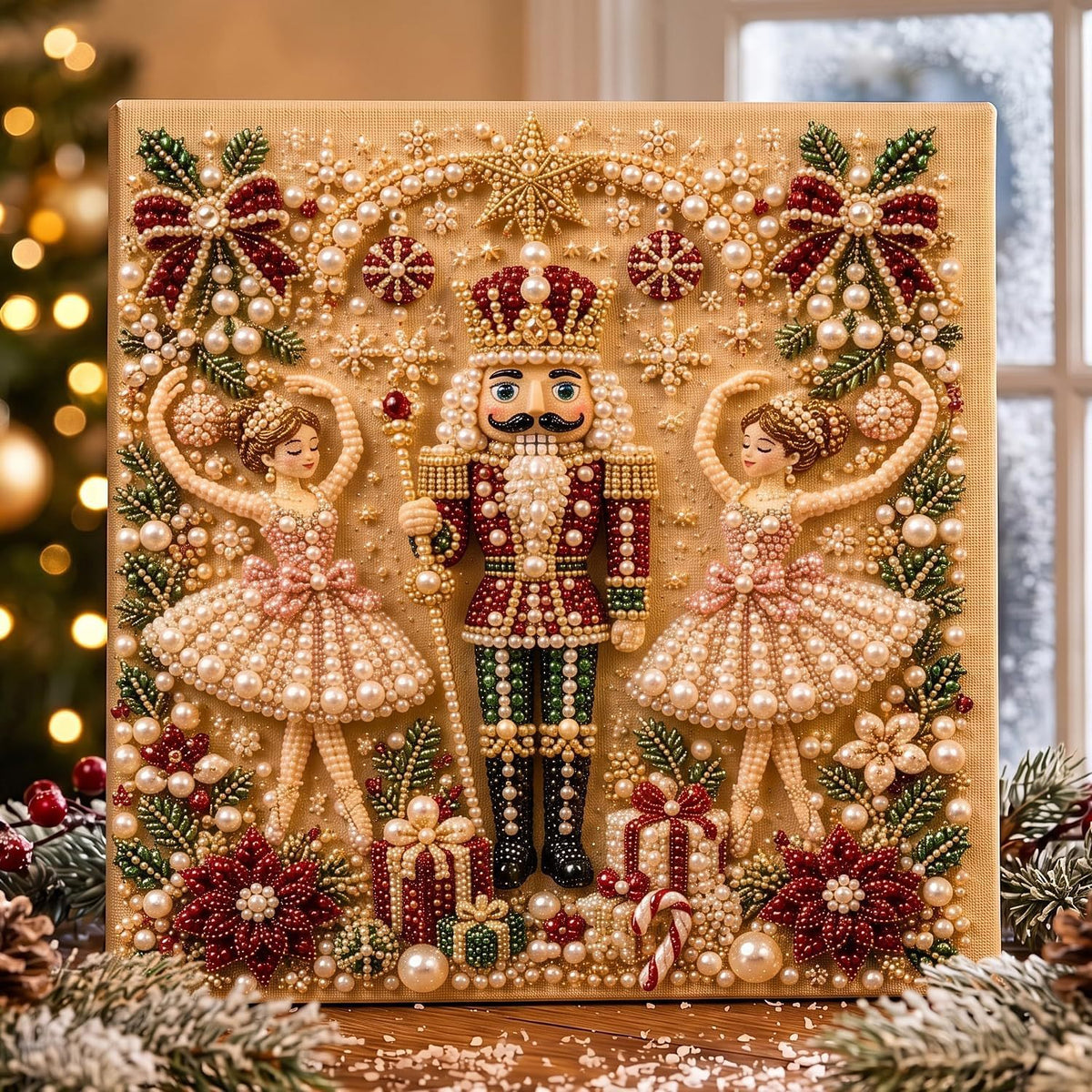 Christmas Angel Bell Diamond Painting DIY Set