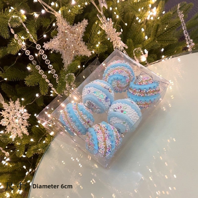 Festive Christmas Tree Decoration Balls