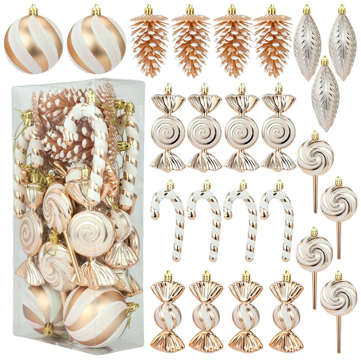 Christmas tree decoration pendant set