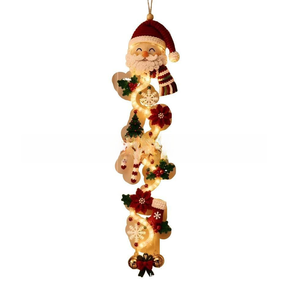 Glowing Christmas Door Hanger