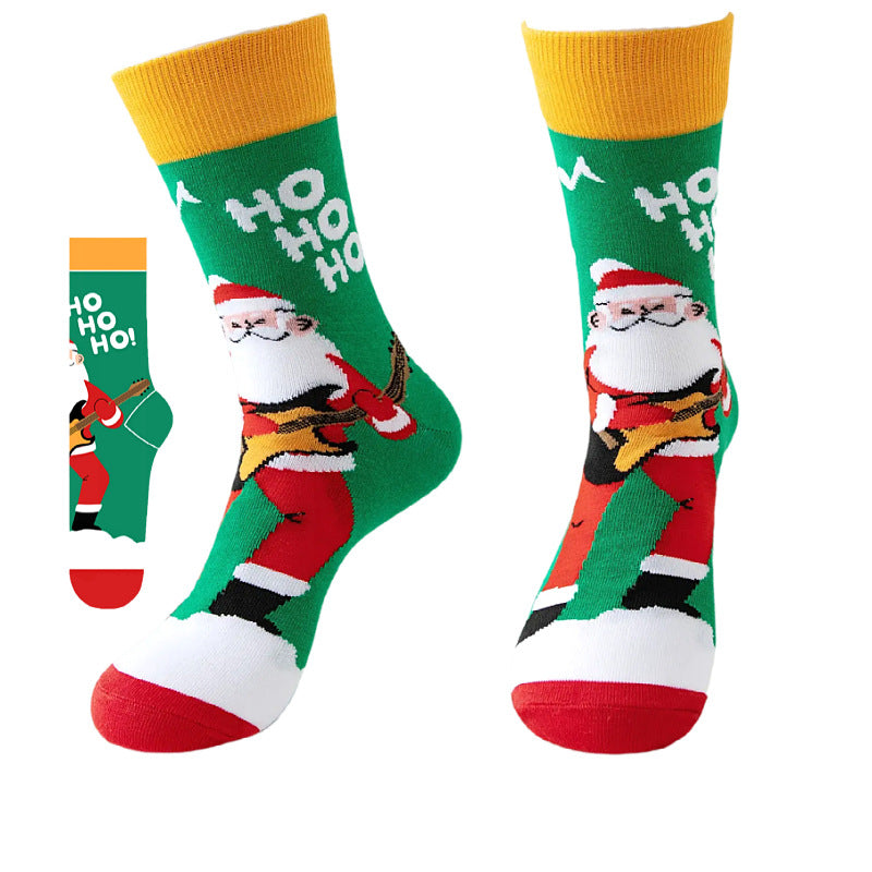 Christmas Themed Mid-Calf Socks