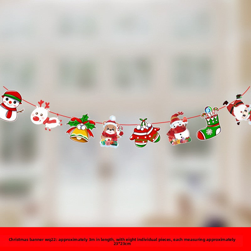 Christmas lace decoration pendant