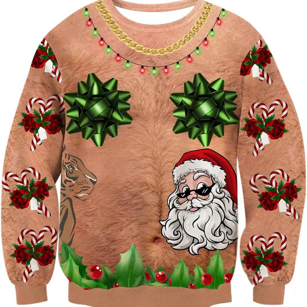 New Ugly Christmas Crew-Neck Sweatshirt