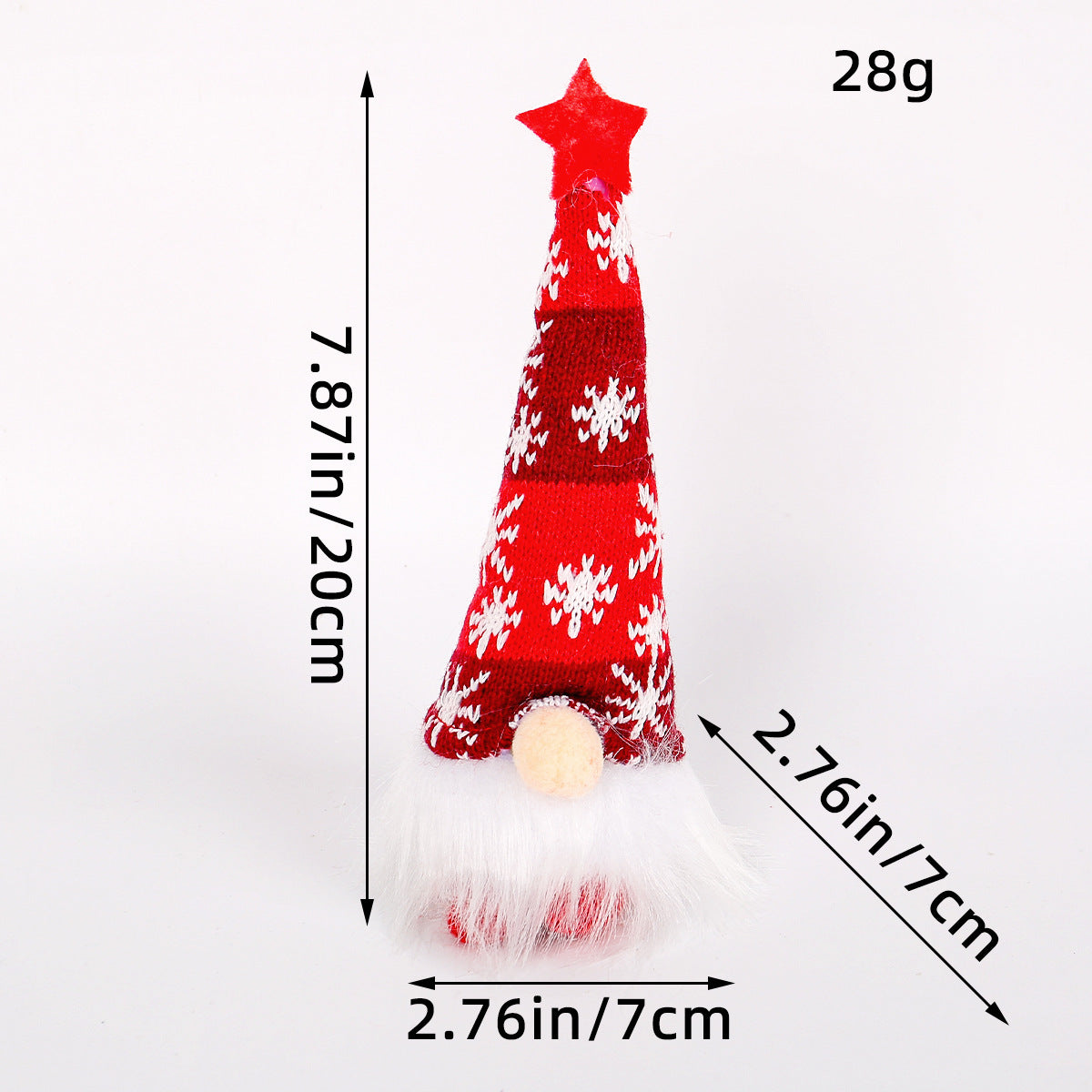 Christmas Lighted Doll Ornament