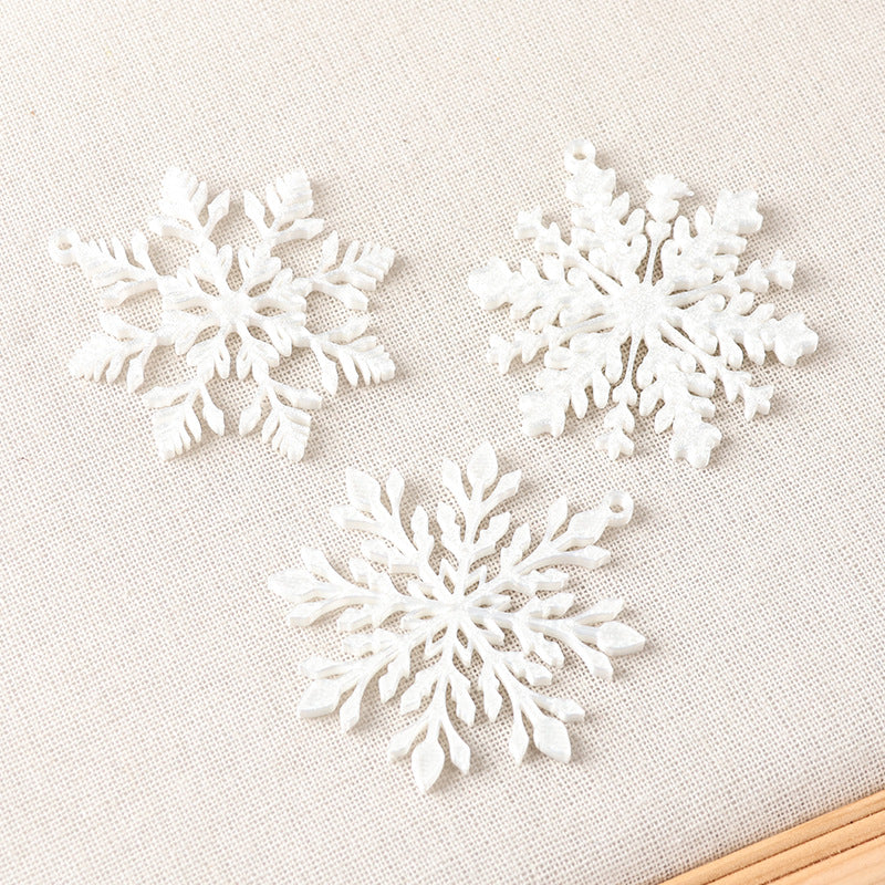 3D Printed Snowflake Christmas Tree Ornament