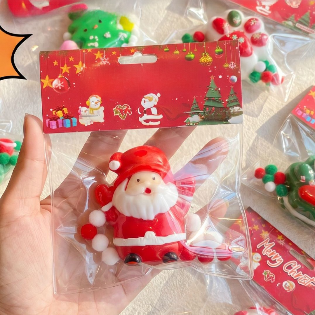 Christmas Themed Slow Rebound TPR Squishy Toy