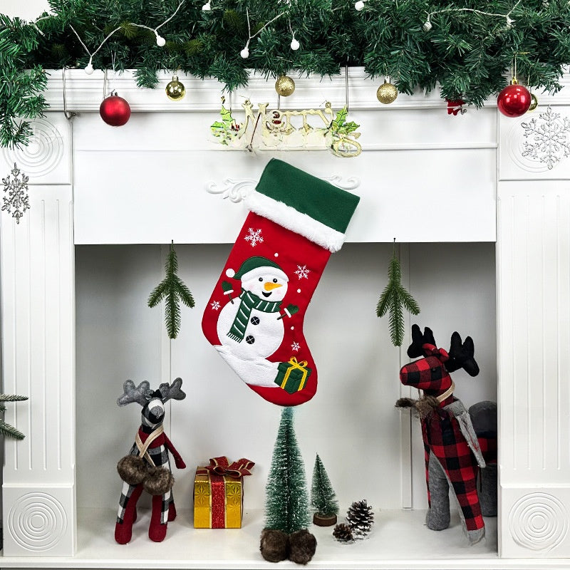 Christmas Tree Decorations Snowman Elk Penguin Pendant