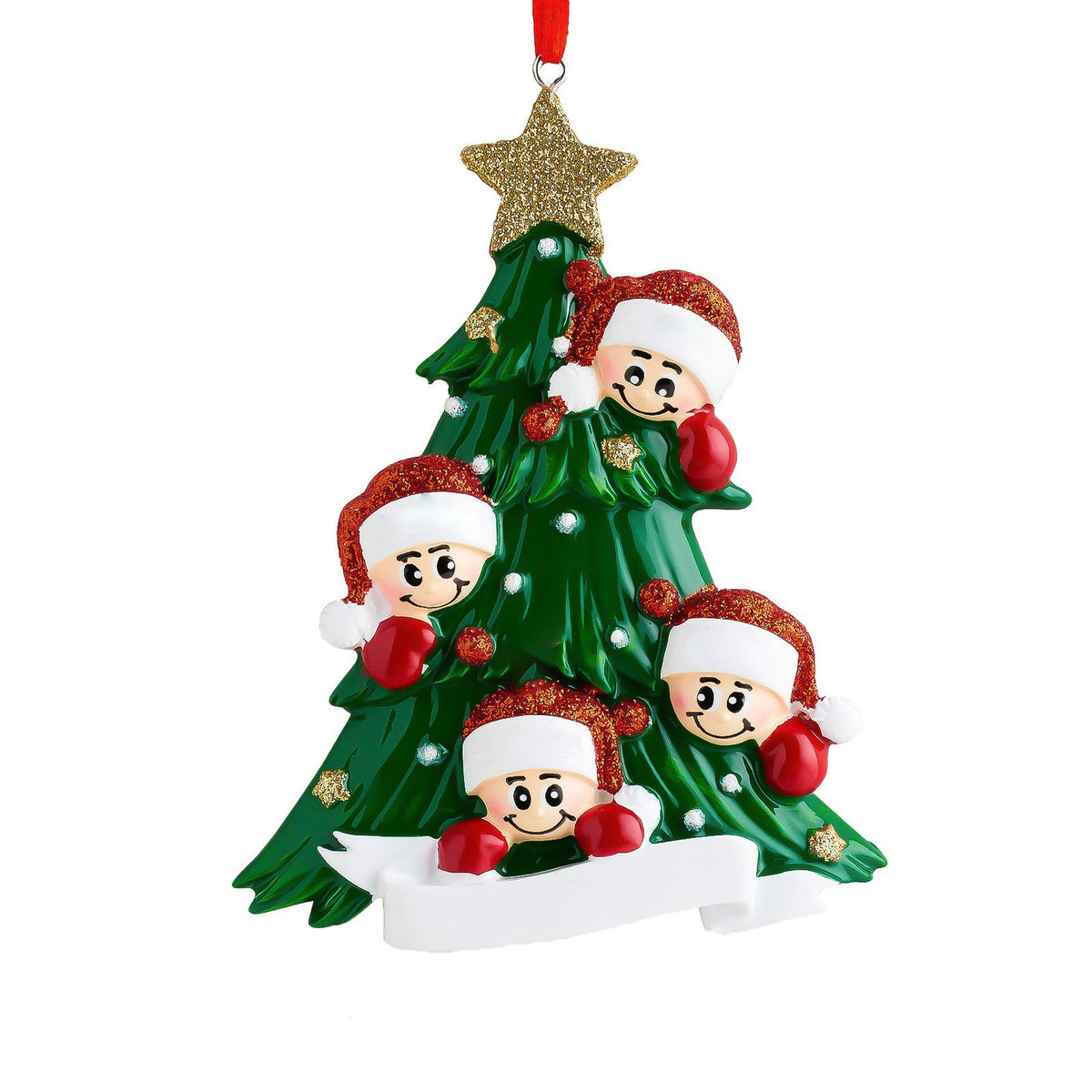 Acrylic Christmas Ornament Set