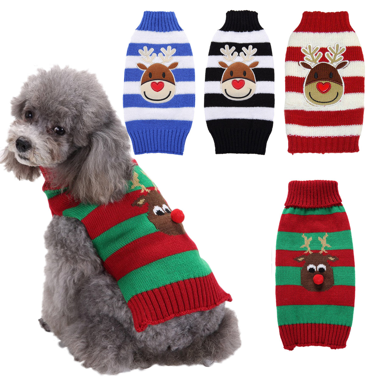Christmas Pet Knitted Sweater