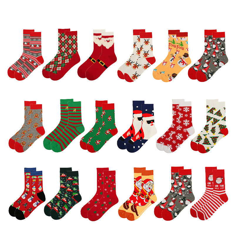 Cartoon Christmas Socks for Men and Women