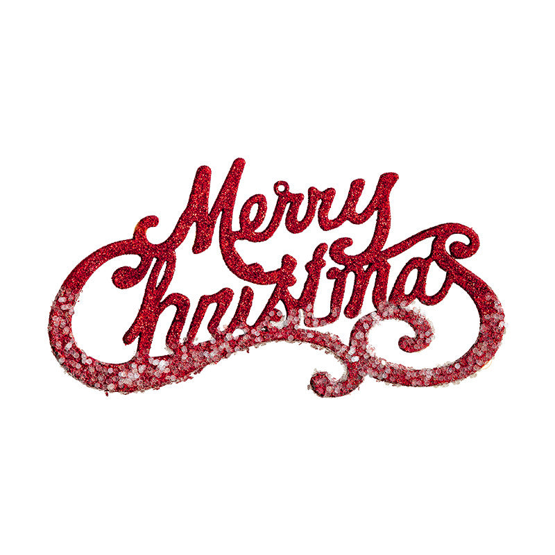 Christmas Letter Pendant DIY Hanging Decoration