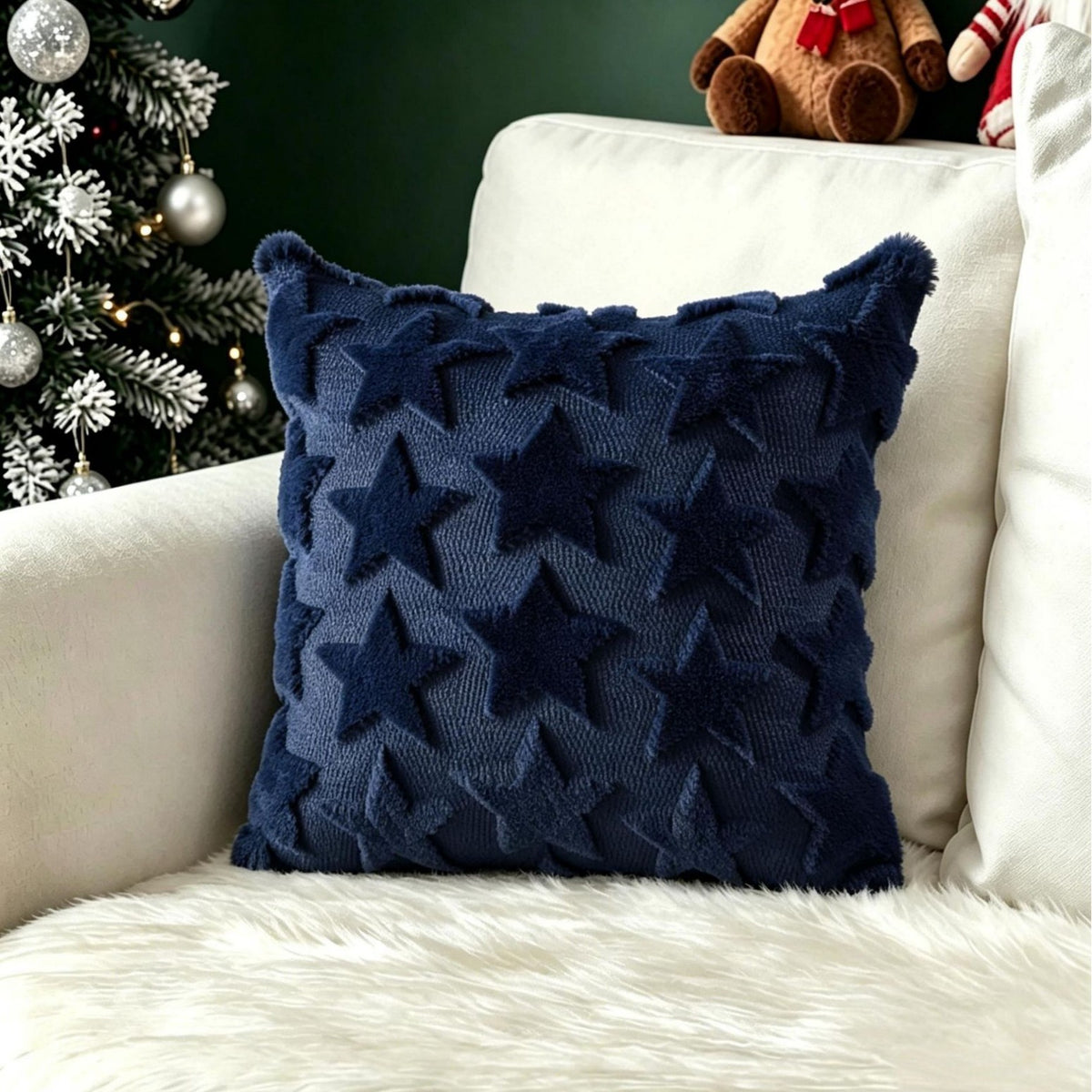 Christmas Retro Cushion Cover
