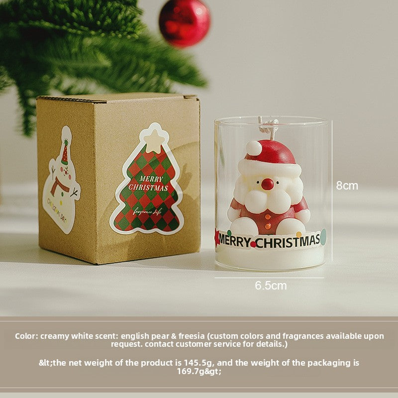 Christmas Scented Candles in Festive Shapes