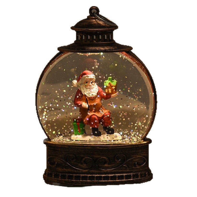 Christmas water-filled night light