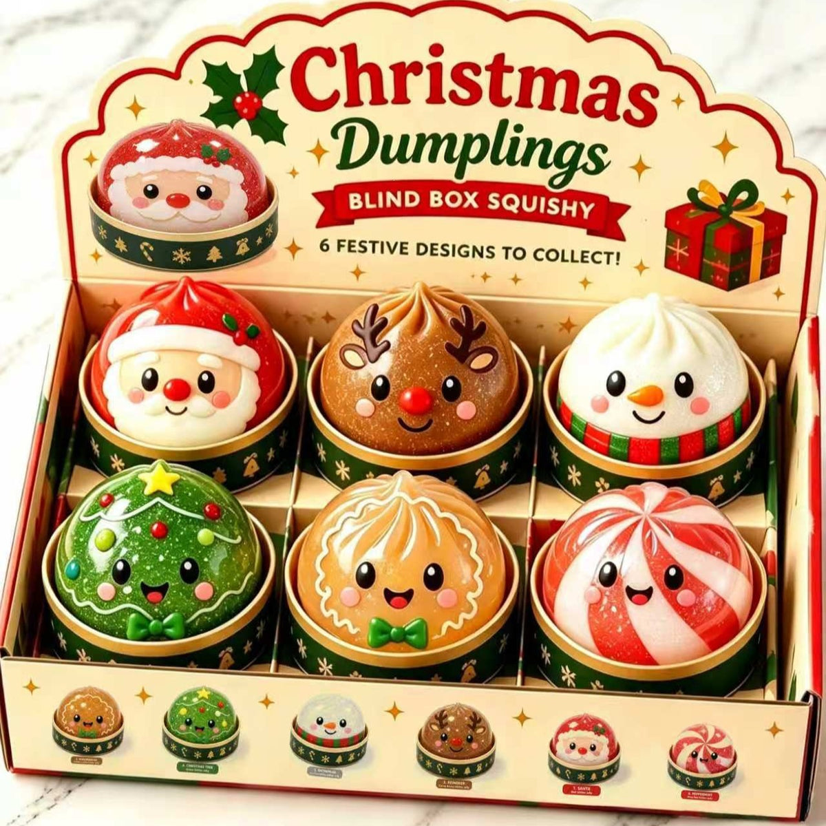 Grinch Christmas Squishy Stress Relief Toy