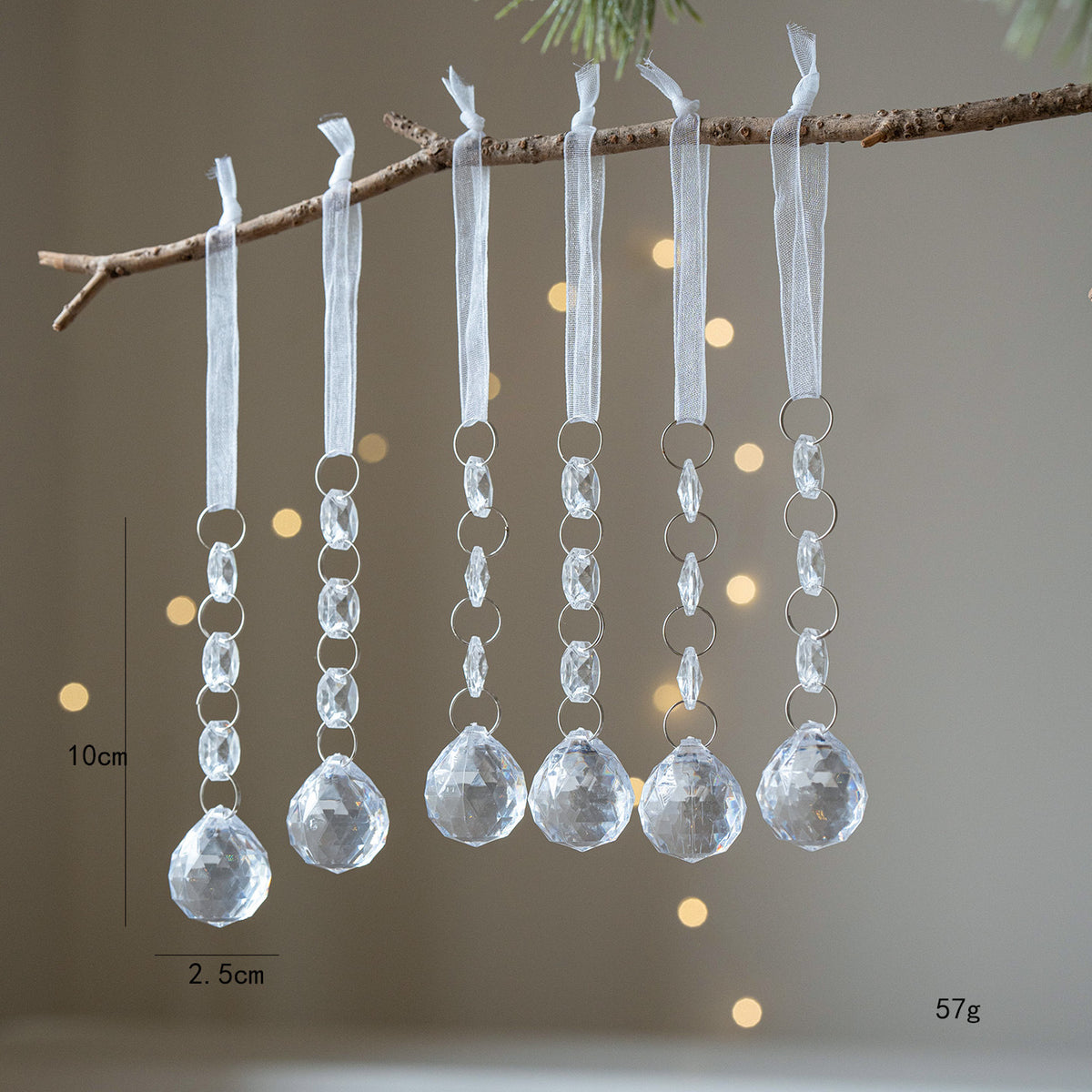 Christmas Tree Decoration Snowflake Pendant