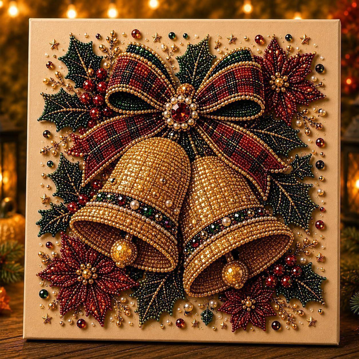 Christmas Angel Bell Diamond Painting DIY Set