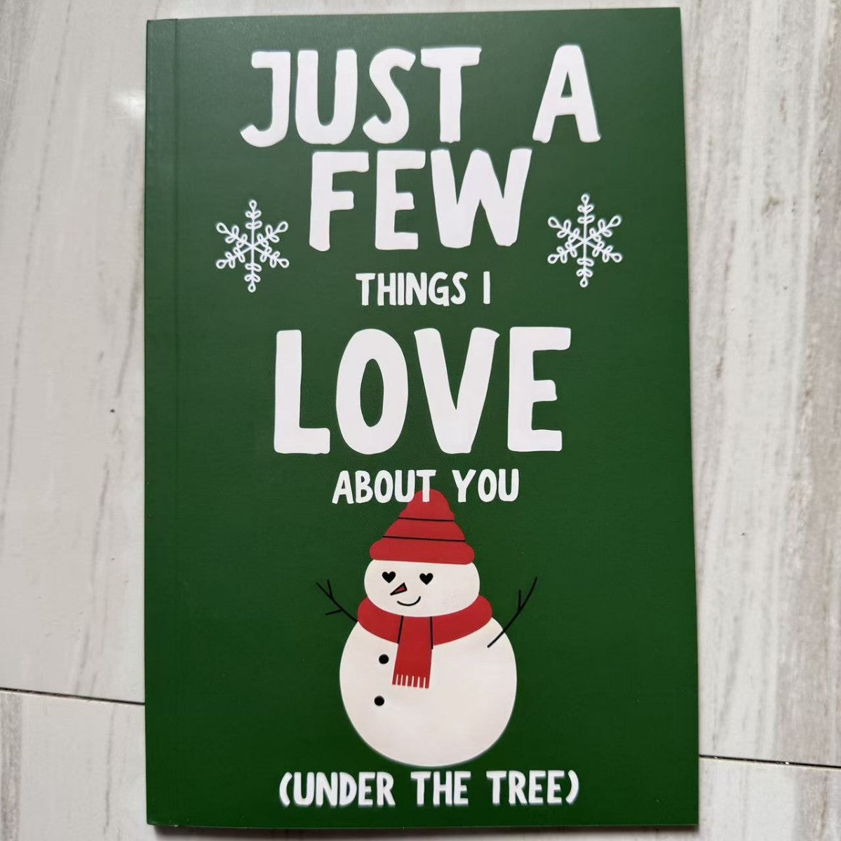 Christmas Themed Notebook
