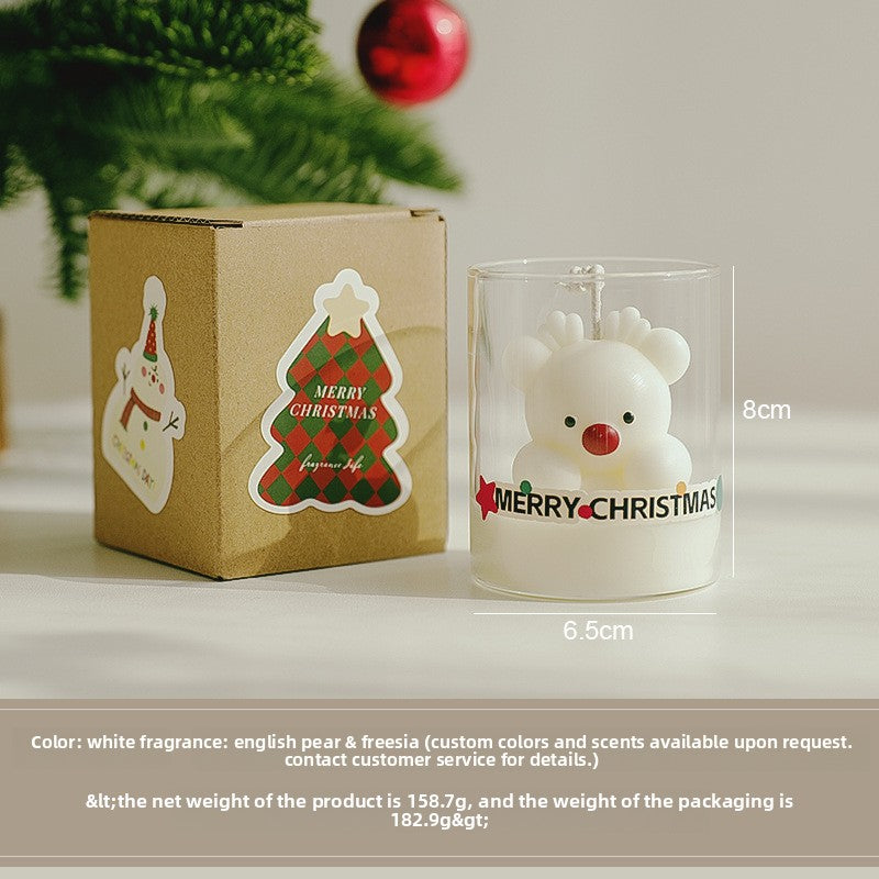Christmas Scented Candles in Festive Shapes