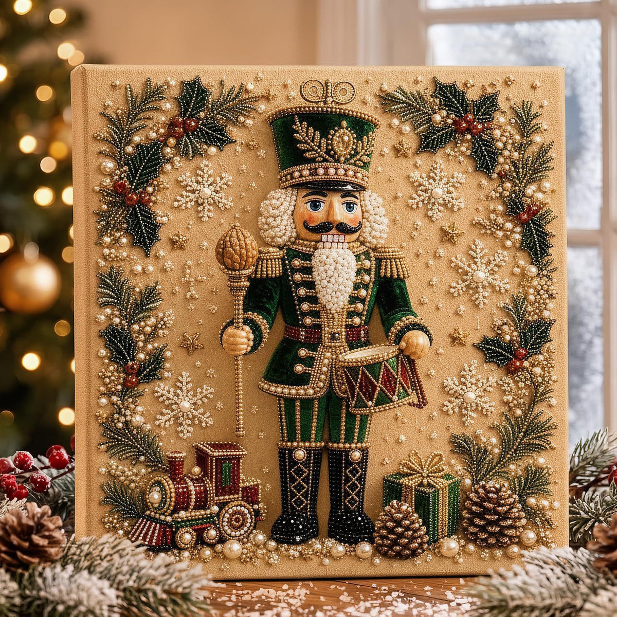 Christmas Angel Bell Diamond Painting DIY Set