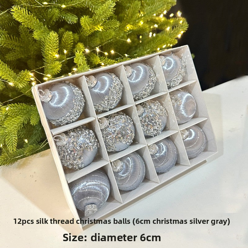 Festive Christmas Tree Decoration Balls