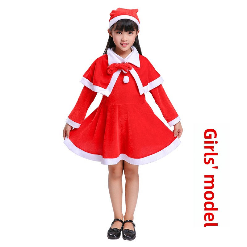 Children's Santa Claus Performance Costume
