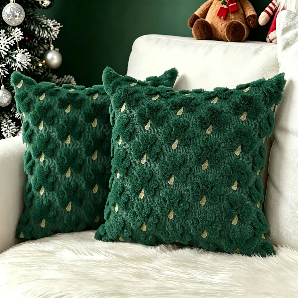 Christmas Retro Cushion Cover