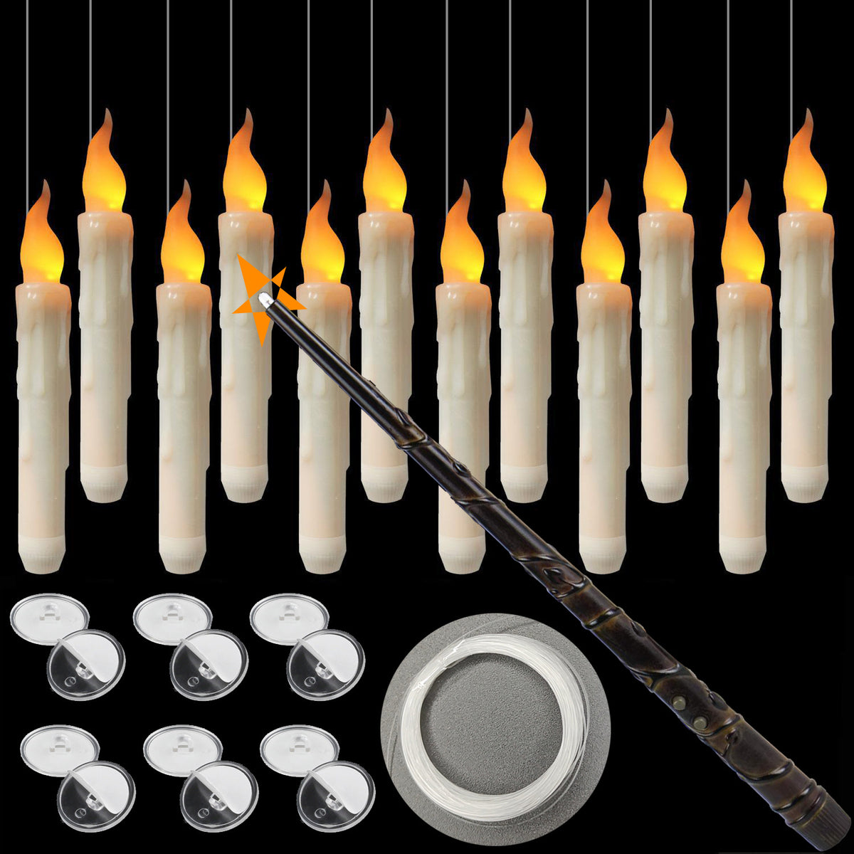 Floating candle light Christmas decoration gift