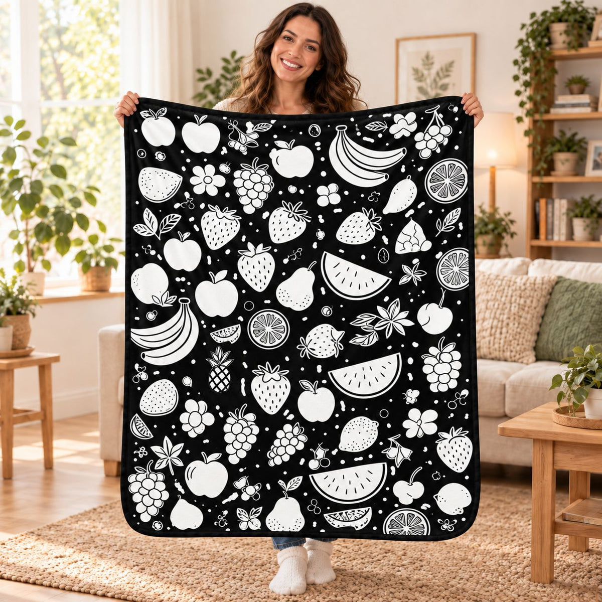 Christmas DIY Decal Blanket