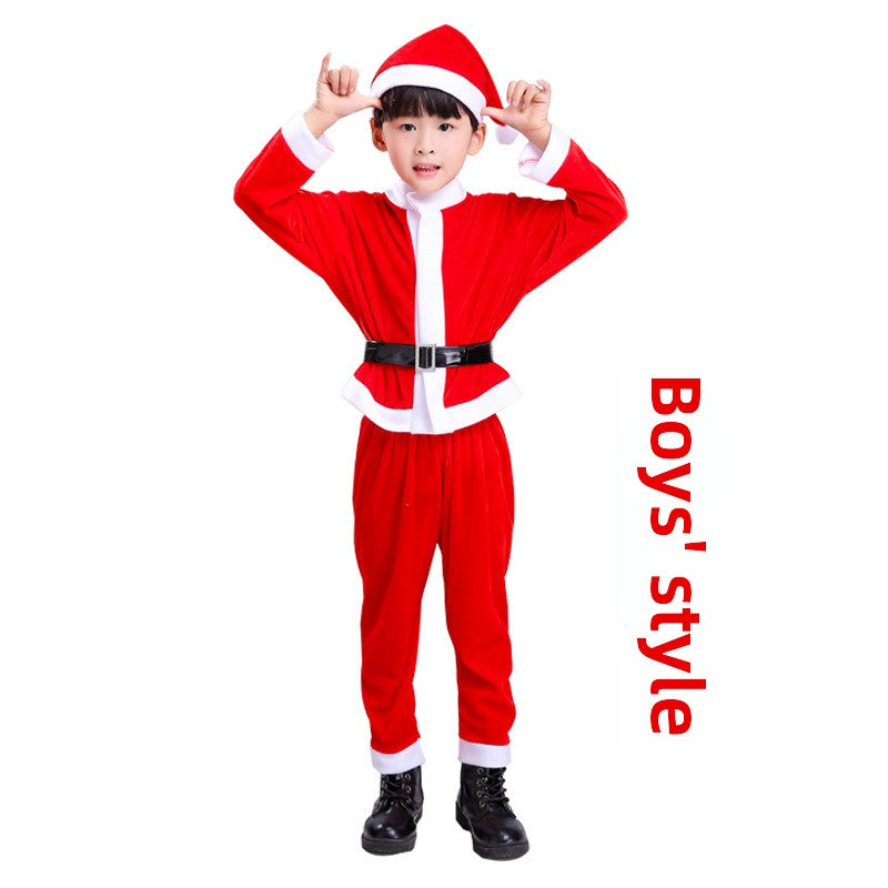 Children's Santa Claus Performance Costume