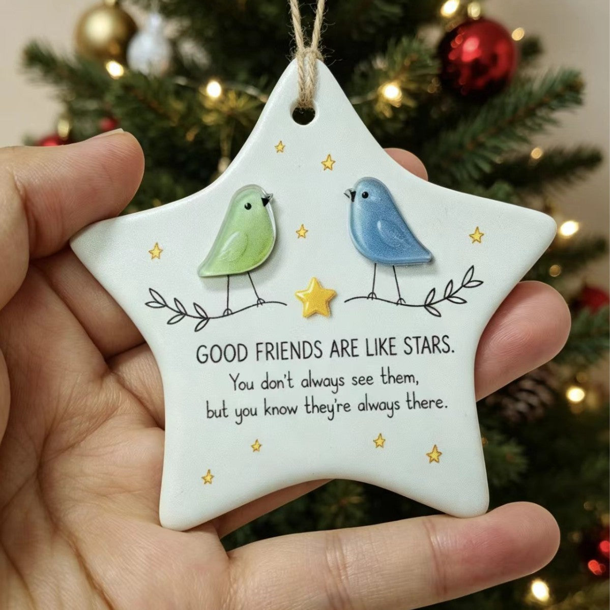 Christmas Ceramic Hanging Ornaments