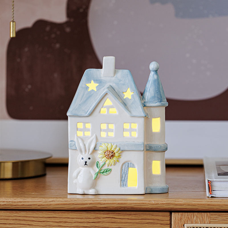 Christmas decoration miniature house