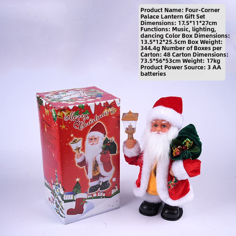 Climbing Pearl Santa Claus Electric Toy