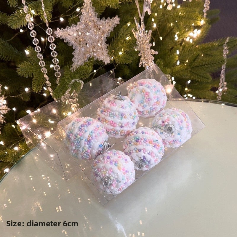 Festive Christmas Tree Decoration Balls