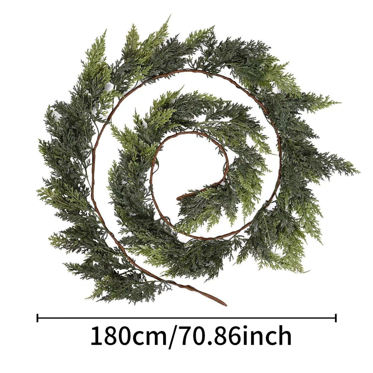 Artificial Cedar Christmas Garland