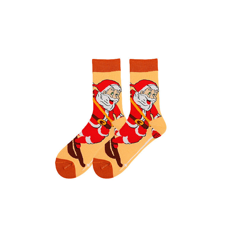 Cartoon Christmas Socks for Men and Women