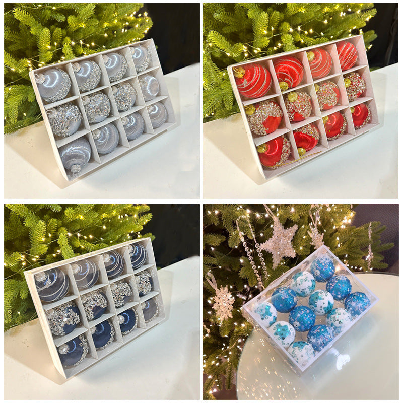 Festive Christmas Tree Decoration Balls