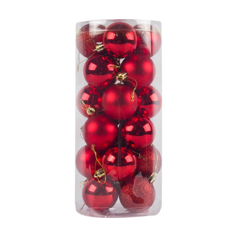 Plastic Christmas Ball Decorations