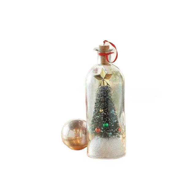 Christmas Message Bottle Ornament