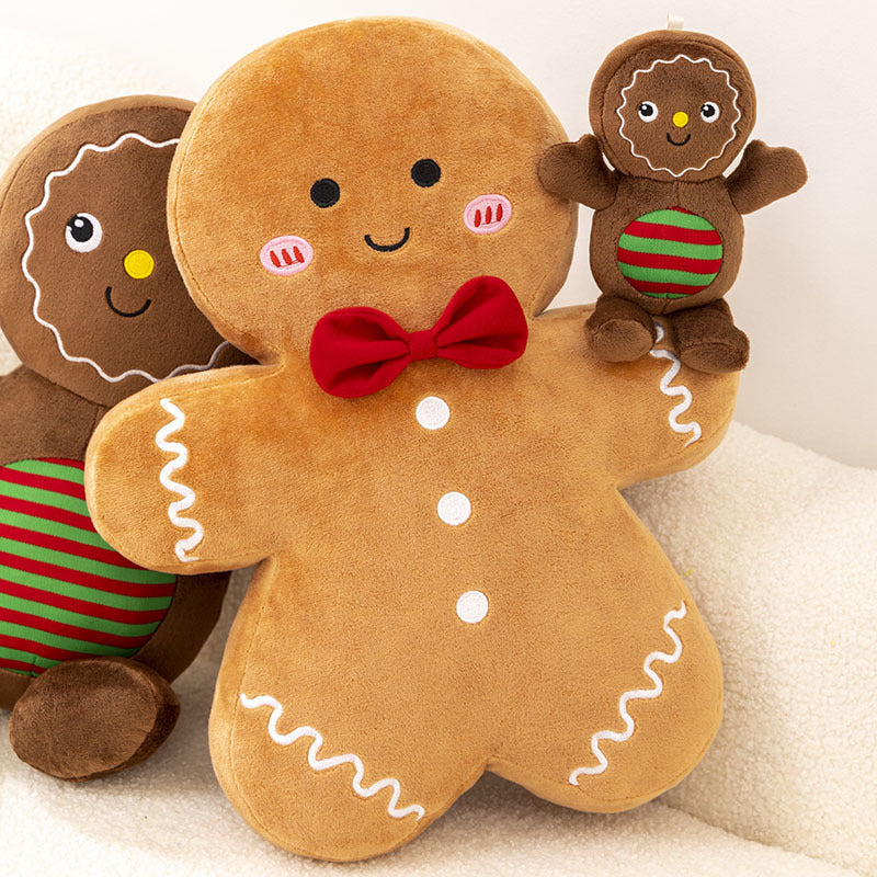 Cute Gingerbread Man Plush Toy