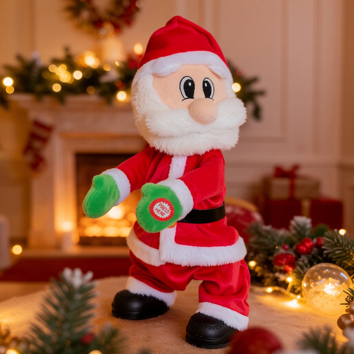Christmas Ornaments, Electric Music, Butt-Twisting Santa Claus, Children's Christmas Electric Toys