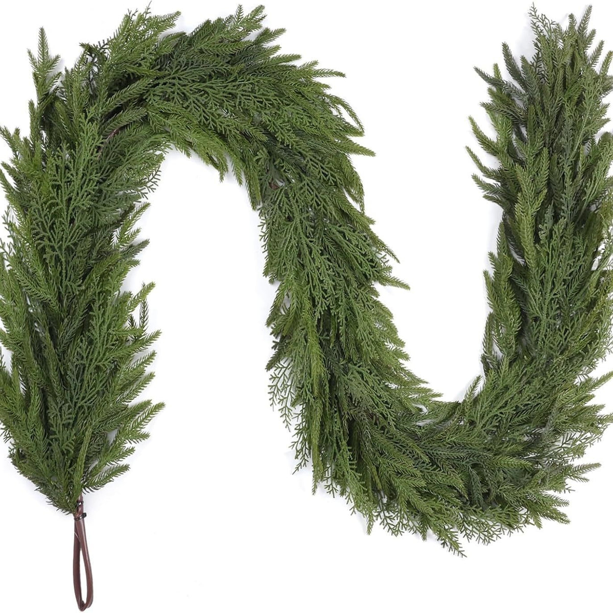 Christmas Cedar Wreath Garland for Home Decoration