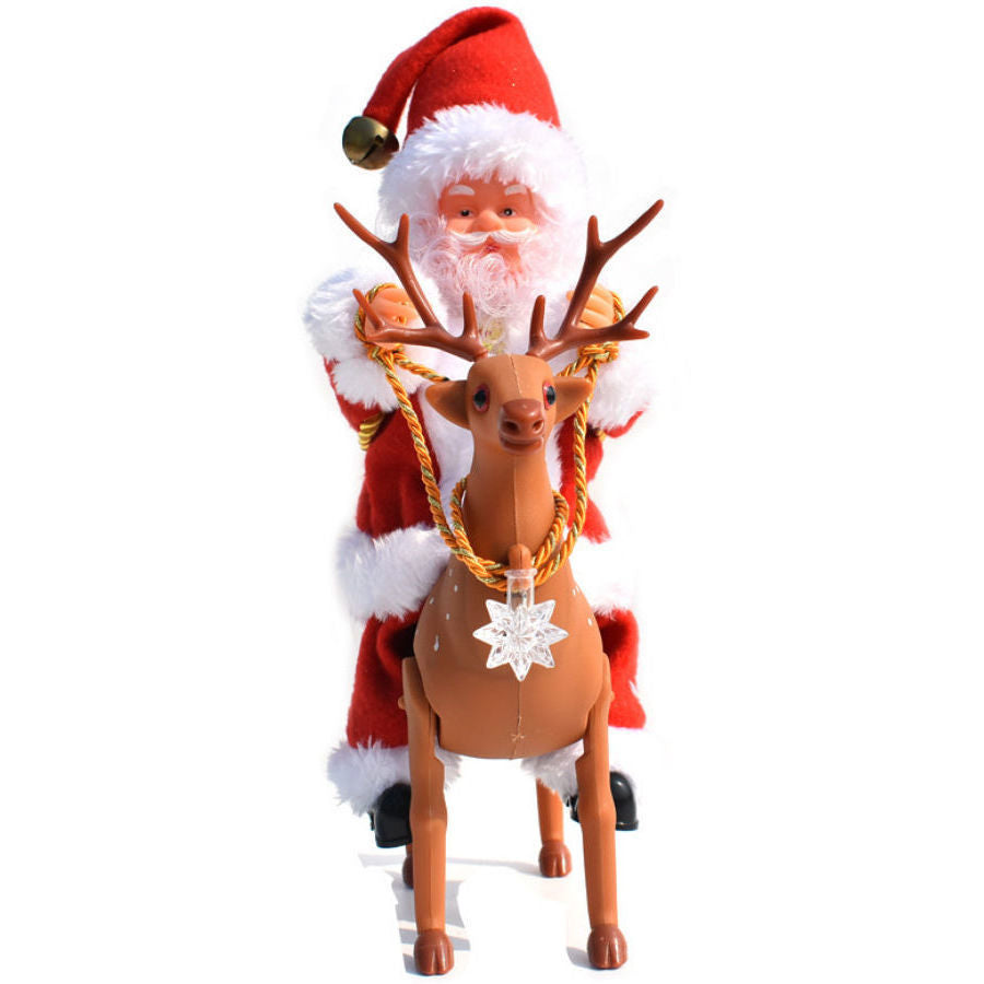 Electric Climbing Santa Claus Toy